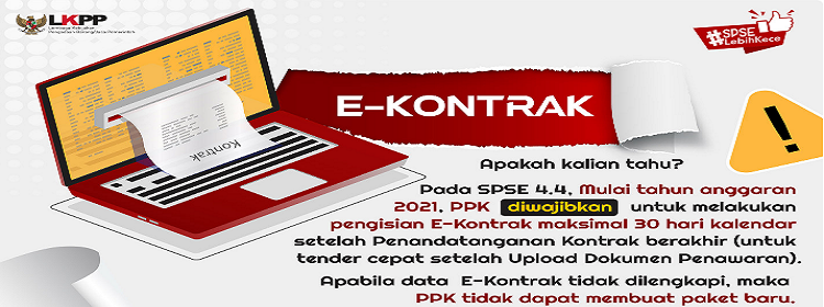 E-kontrak SPSE
